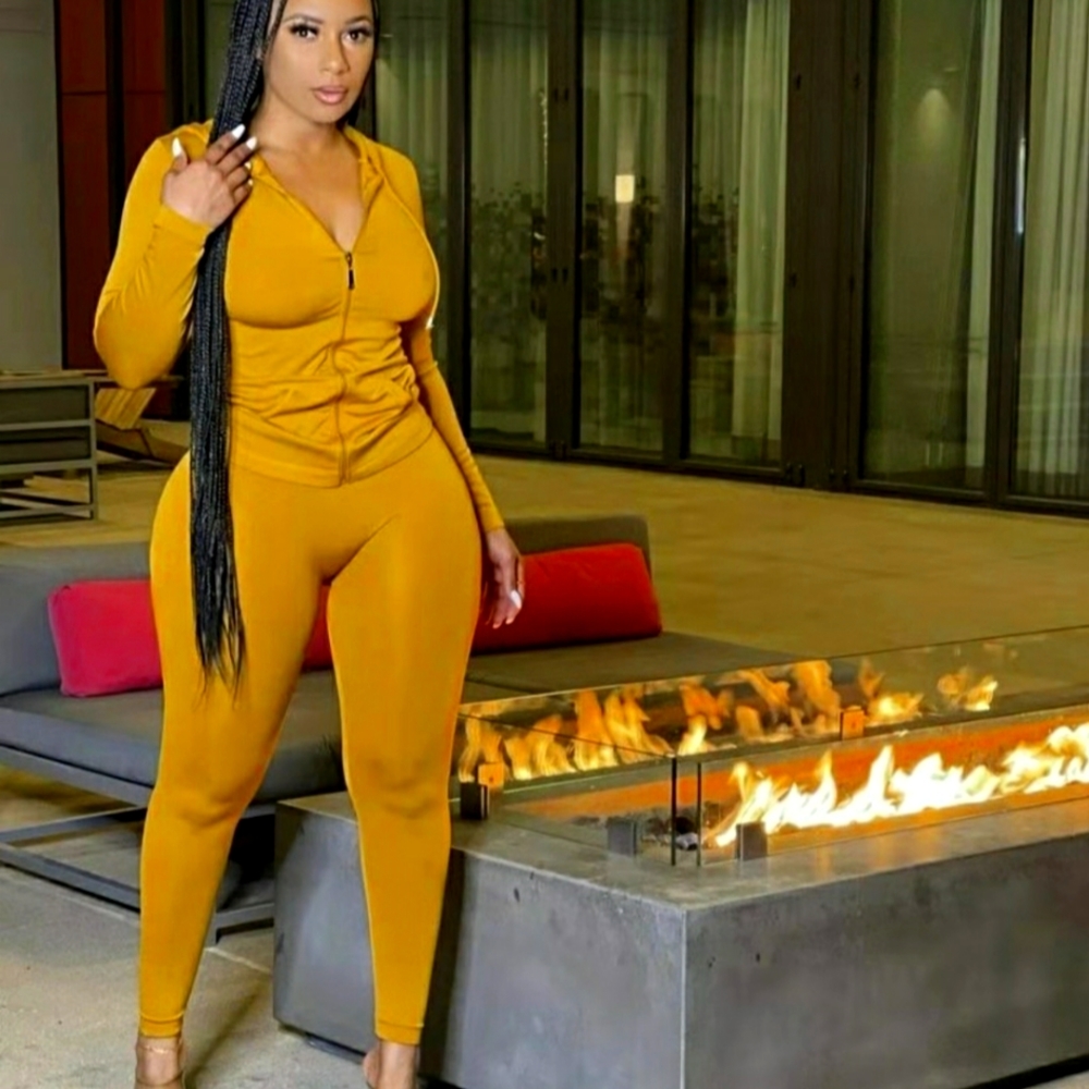 Woman Jogging Sets Pants/Jacket